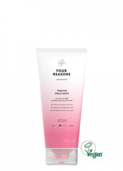 Four Reasons Color Mask Hair Toning Treatment Rose 200ml